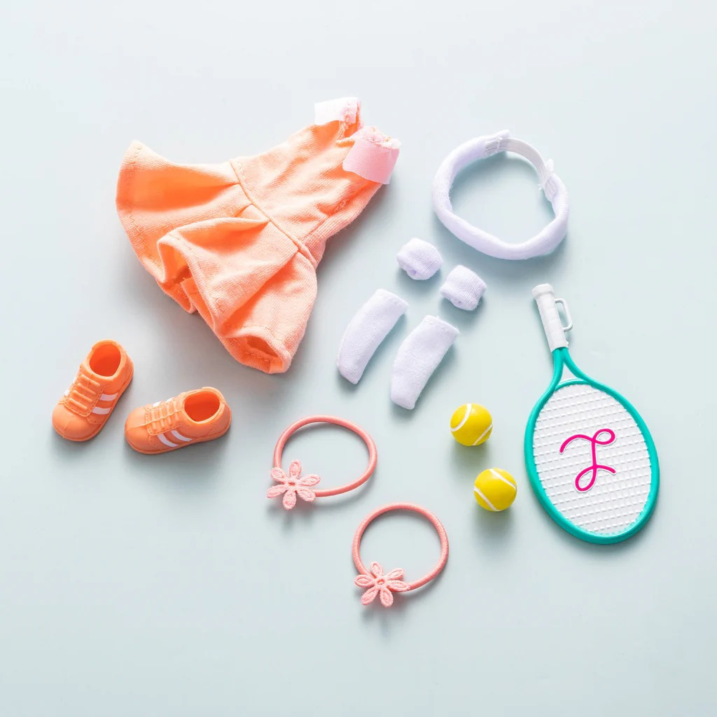 Tenue Tennis Club pour Poupée Lottie