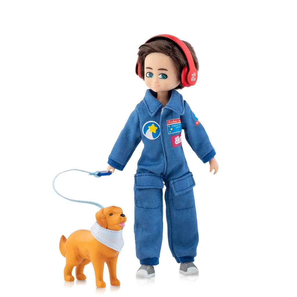 Poupée Lottie Garçon - Hayden et son chien Cookie