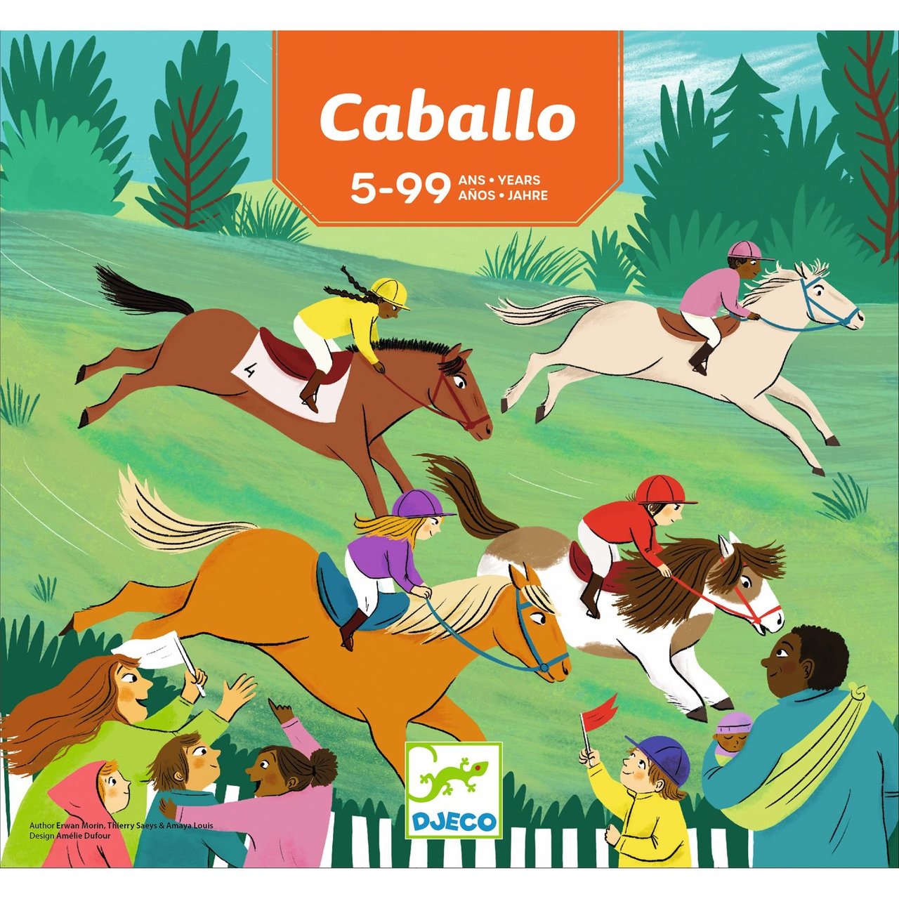 Caballo - Jeu de course pour enfants - Dès 5 ans