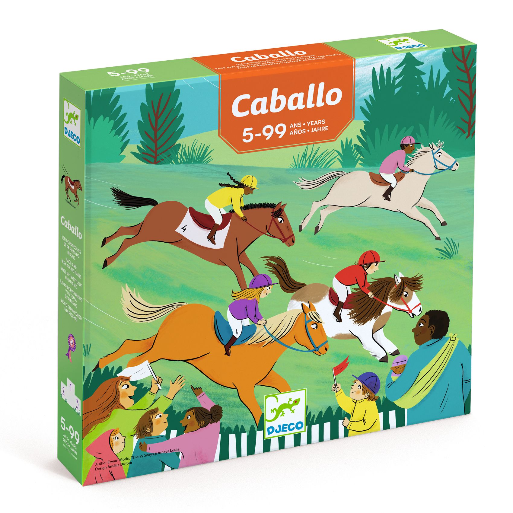 Jeu de société Caballo - Jeu de course pour enfants - Dès 5 ans