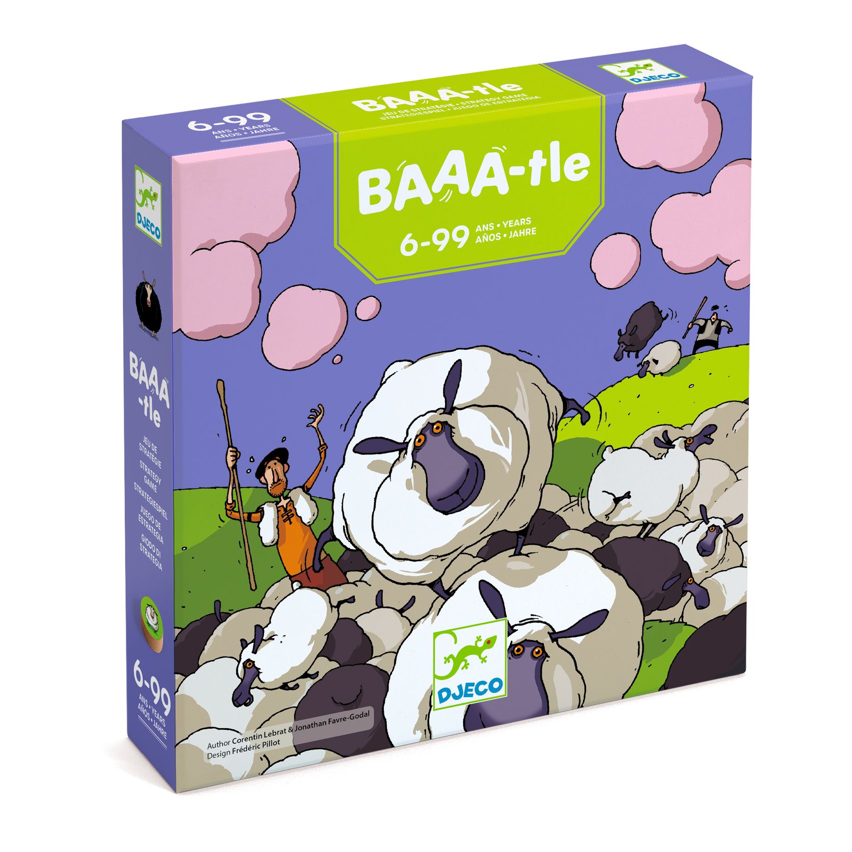 Jeu de société de stratégie court Baaa-tle - Dès 6 ans