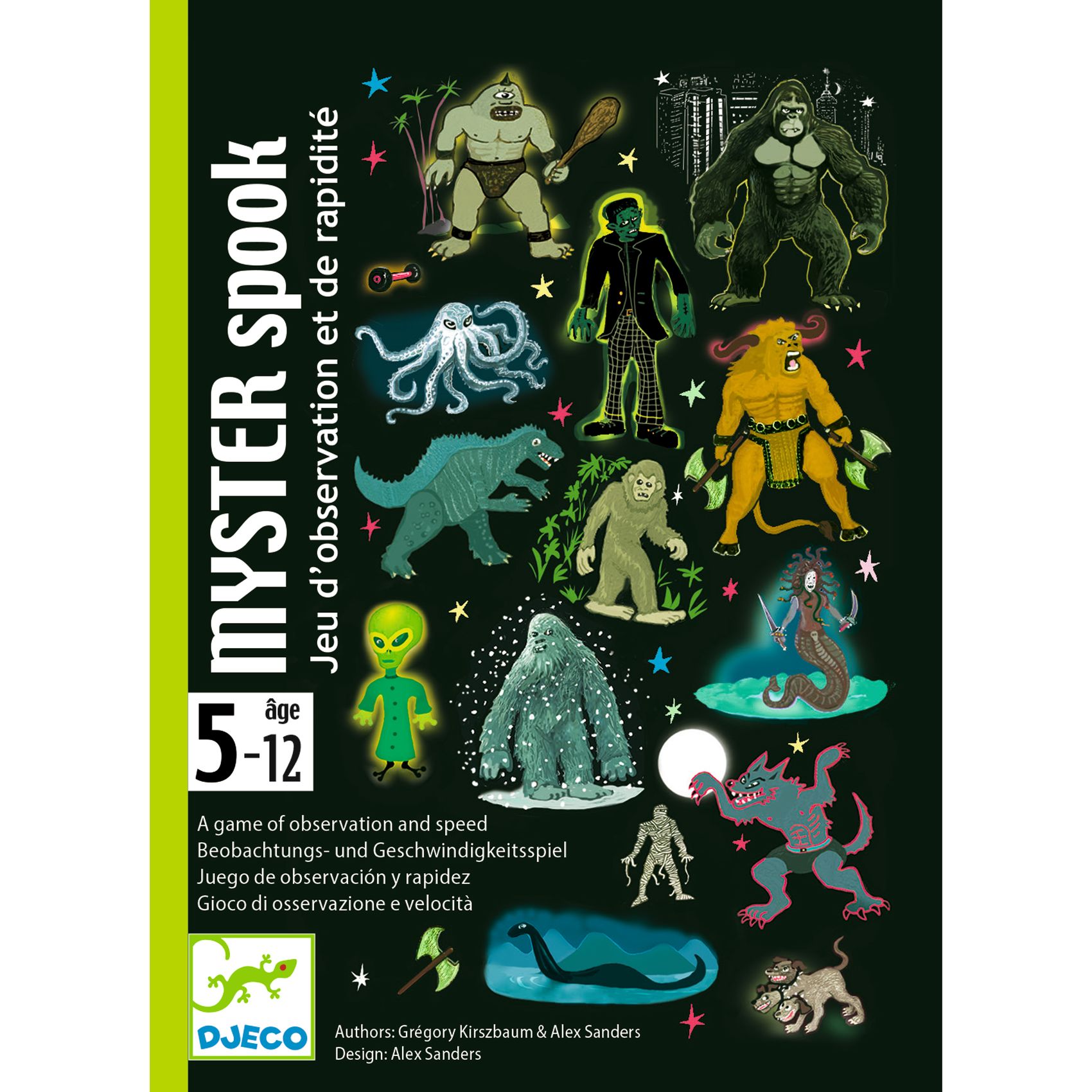 Myster Spook - Jeu dobservation et de rapidité - Dès 5 ans