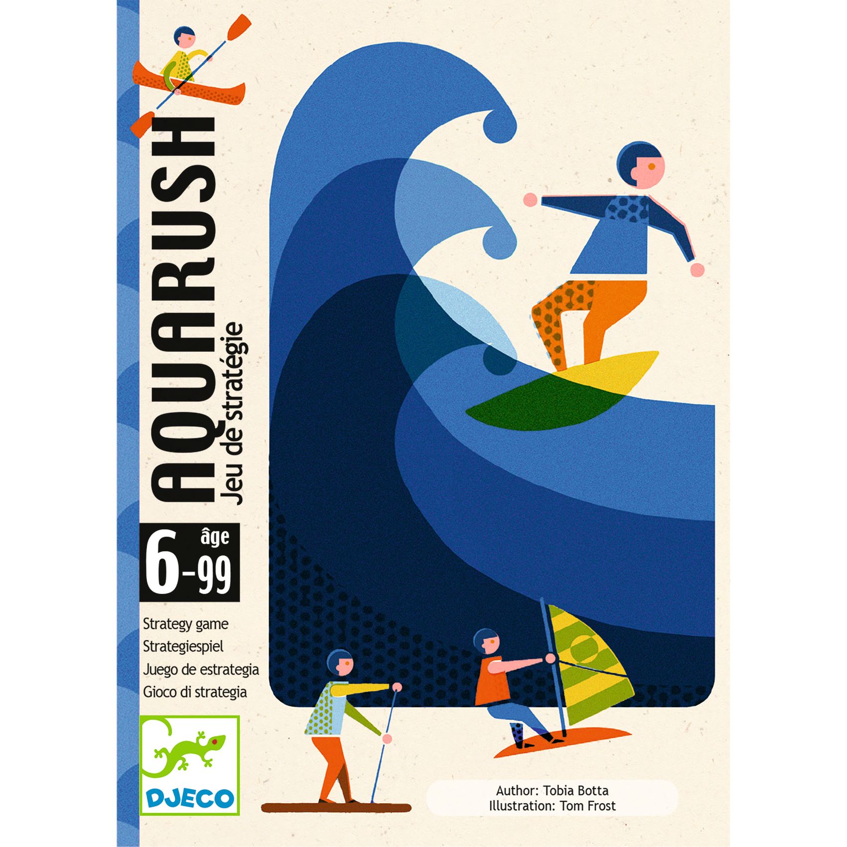 Aquarush - Jeu de cartes stratégique et surf - Dès 6 ans