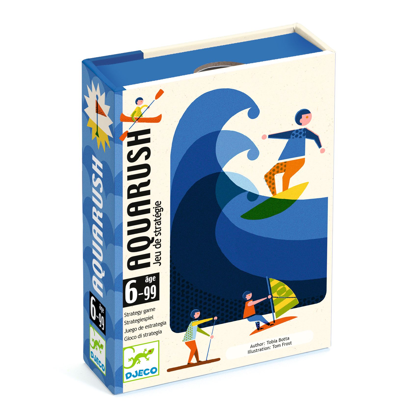 Aquarush - Jeu de cartes stratégique et surf - Dès 6 ans
