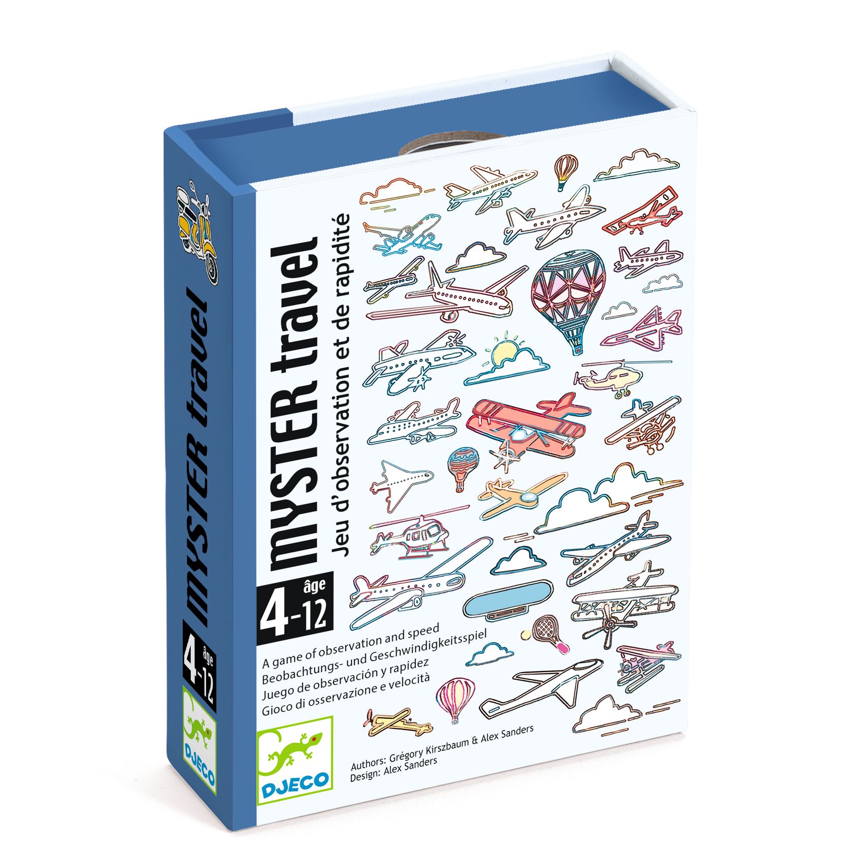 Myster Travel - Jeu d\'observation et de rapidité en voyage - Dès 4 ans