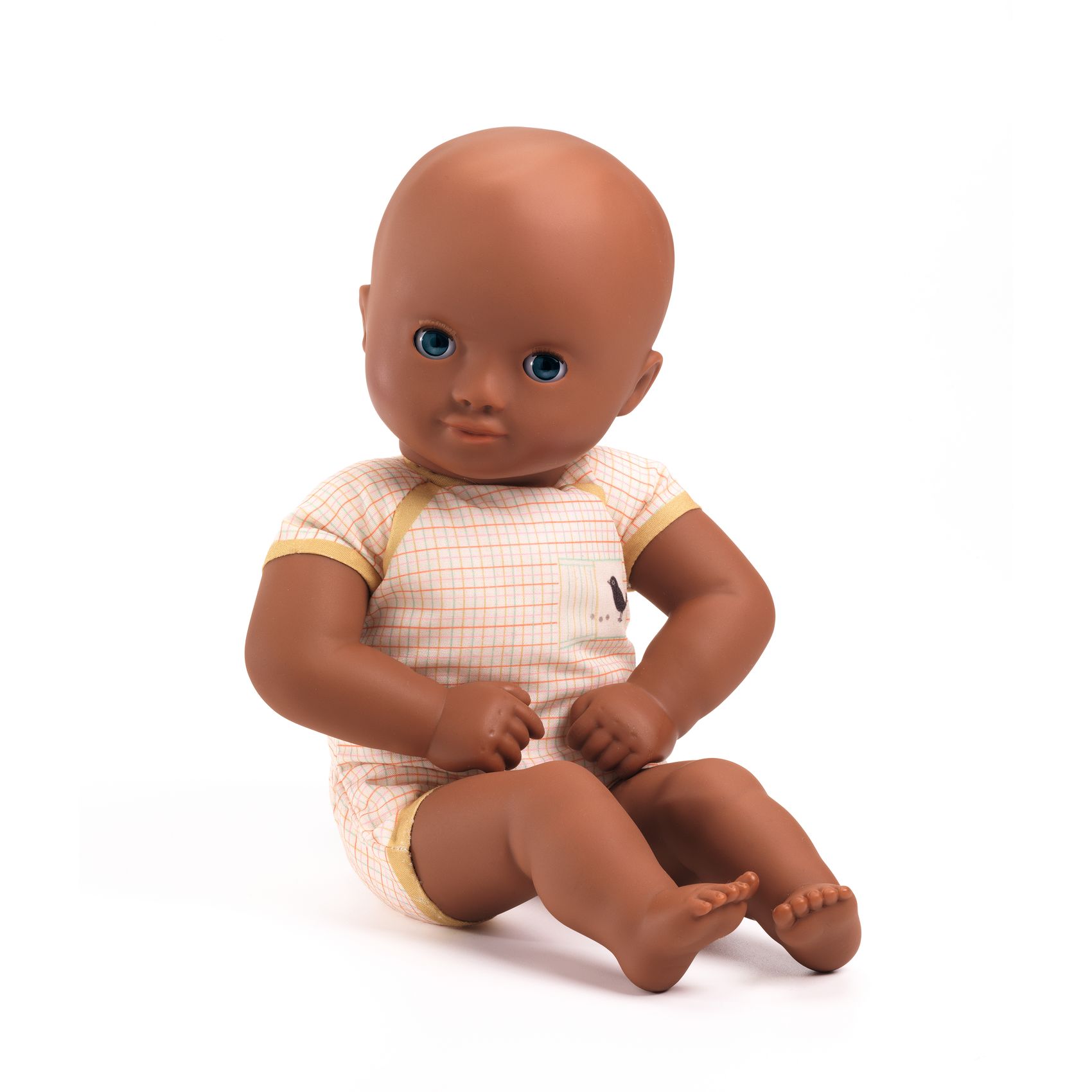 Baby Issoria - Poupée poupon 32 cm yeux bleus oreilles ourson - Dès 18 mois