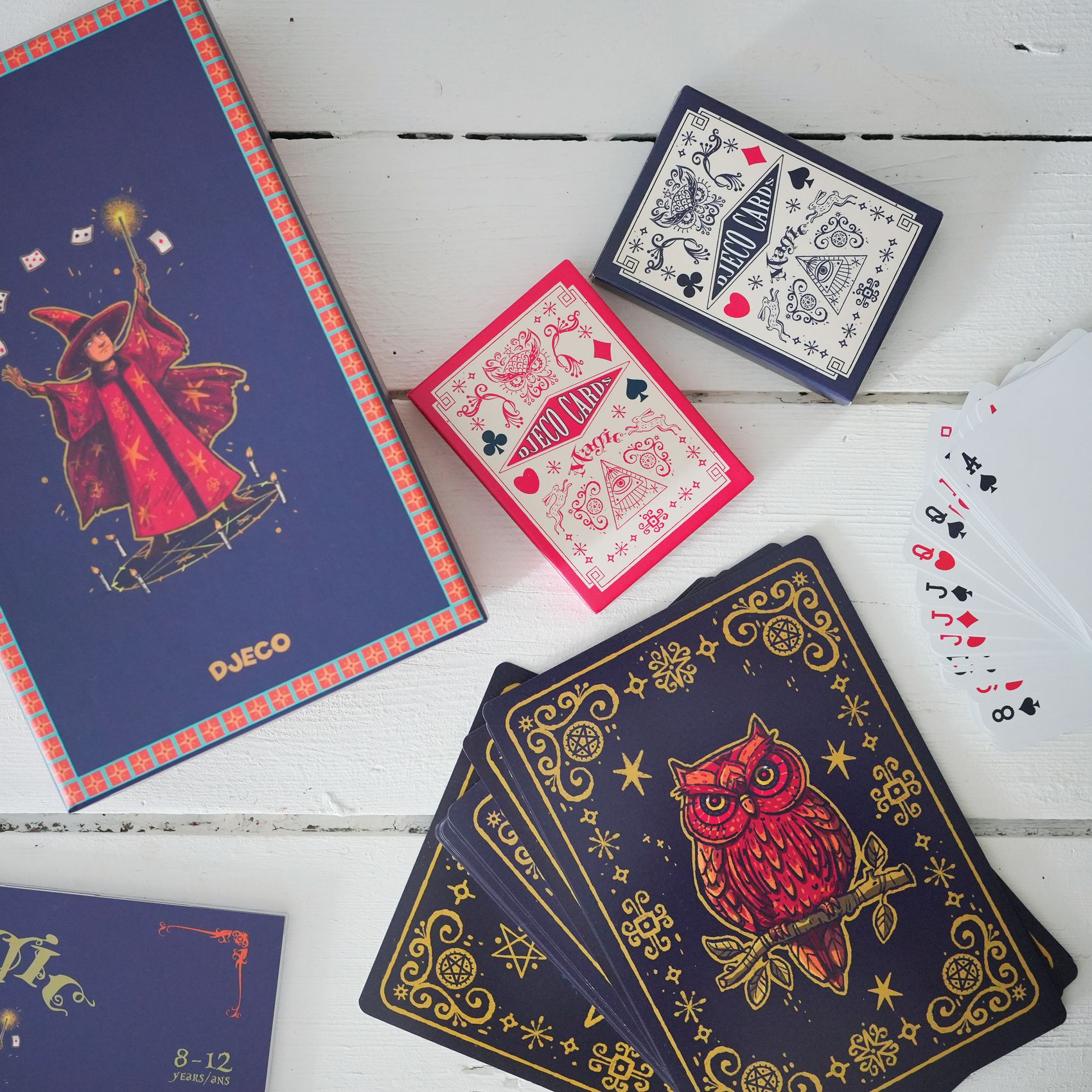 Cartum Magus - Coffret magie cartomagie tours cartes professionnels - Dès 8 ans