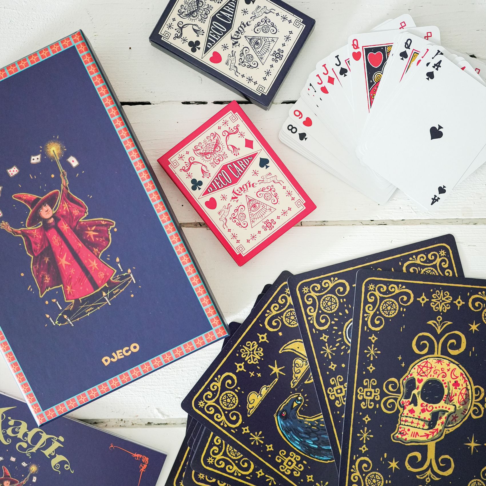 Cartum Magus - Coffret magie cartomagie tours cartes professionnels - Dès 8 ans