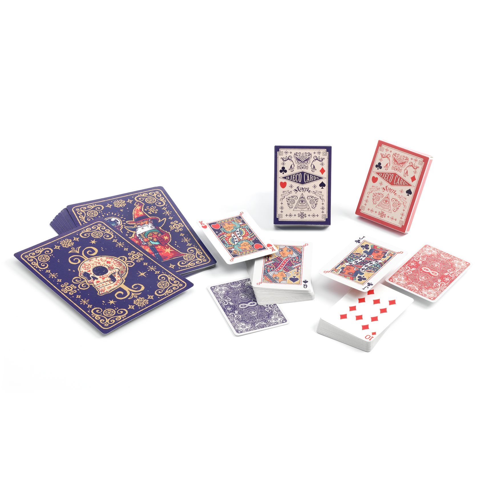 Cartum Magus - Coffret magie cartomagie tours cartes professionnels - Dès 8 ans