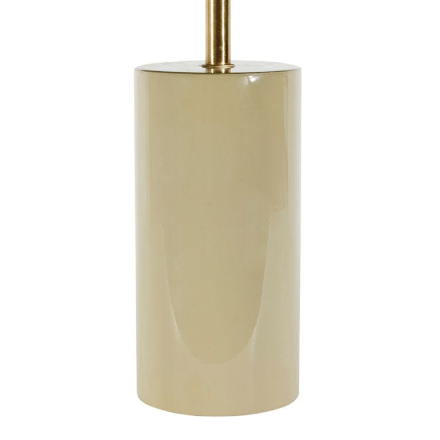 Lampe Design Arty Vert amande et laiton - 40 cm