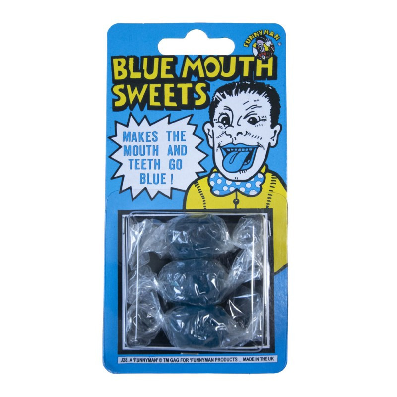 Farce et Attrapes. L\'Élixir des Schtroumpfs - Bonbon Langue Bleue - Lot de 3