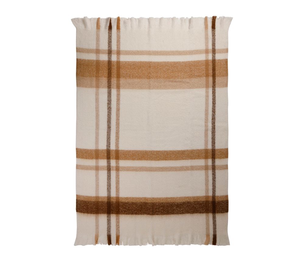 Plaid Terra Tricolore à la douceur enveloppante - 170x130cm