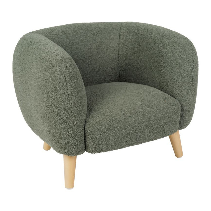 Mini Fauteuil Club enfant Sacha Vert Sauge