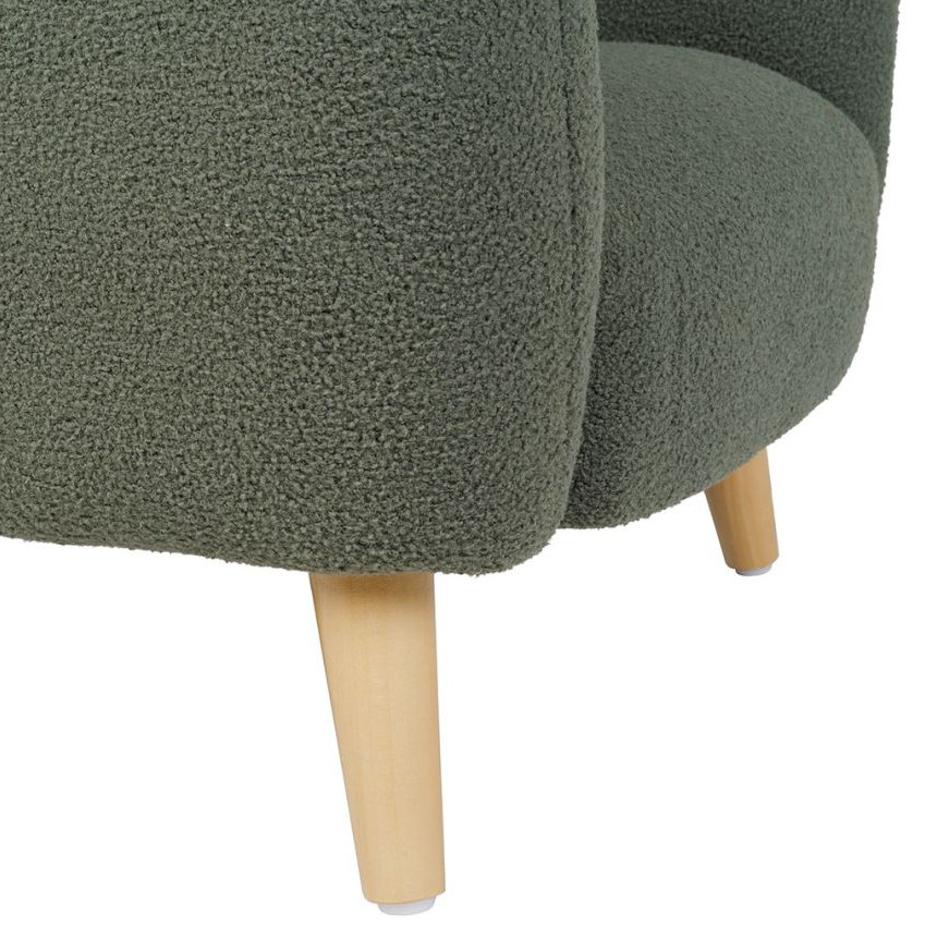 Mini Fauteuil Club enfant Sacha Vert Sauge