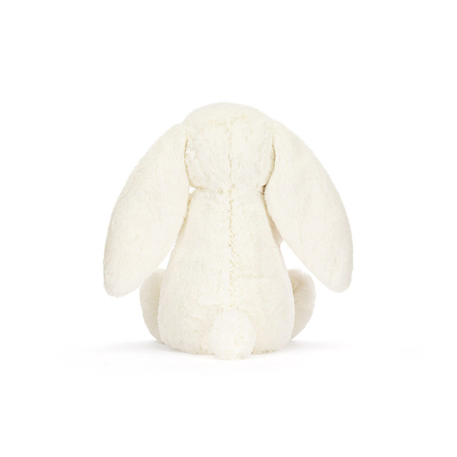 Peluche Jellycat Lapin BB6ROSE 31cm fourrure soyeuse couleur ivoire