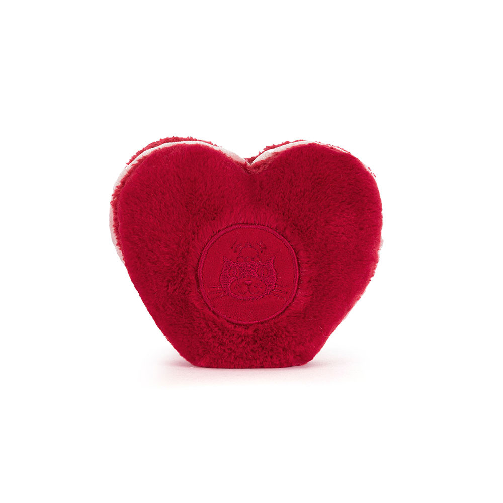 Peluche Jellycat Macaron Cœur - Amuseables Arlette Heart Macaron - A4MACHR 13cm