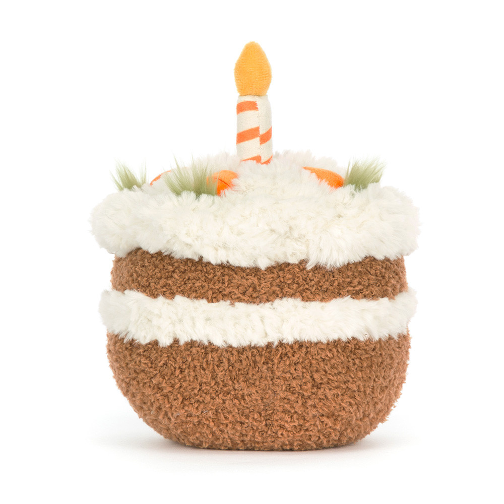 Peluche Jellycat Gâteau Carotte - Amuseables Carrot Cake - A2CRTC 15cm
