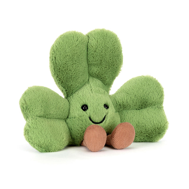 Peluche Jellycat Trèfle - Amuseables Siofra Shamrock - A6SHM 12cm