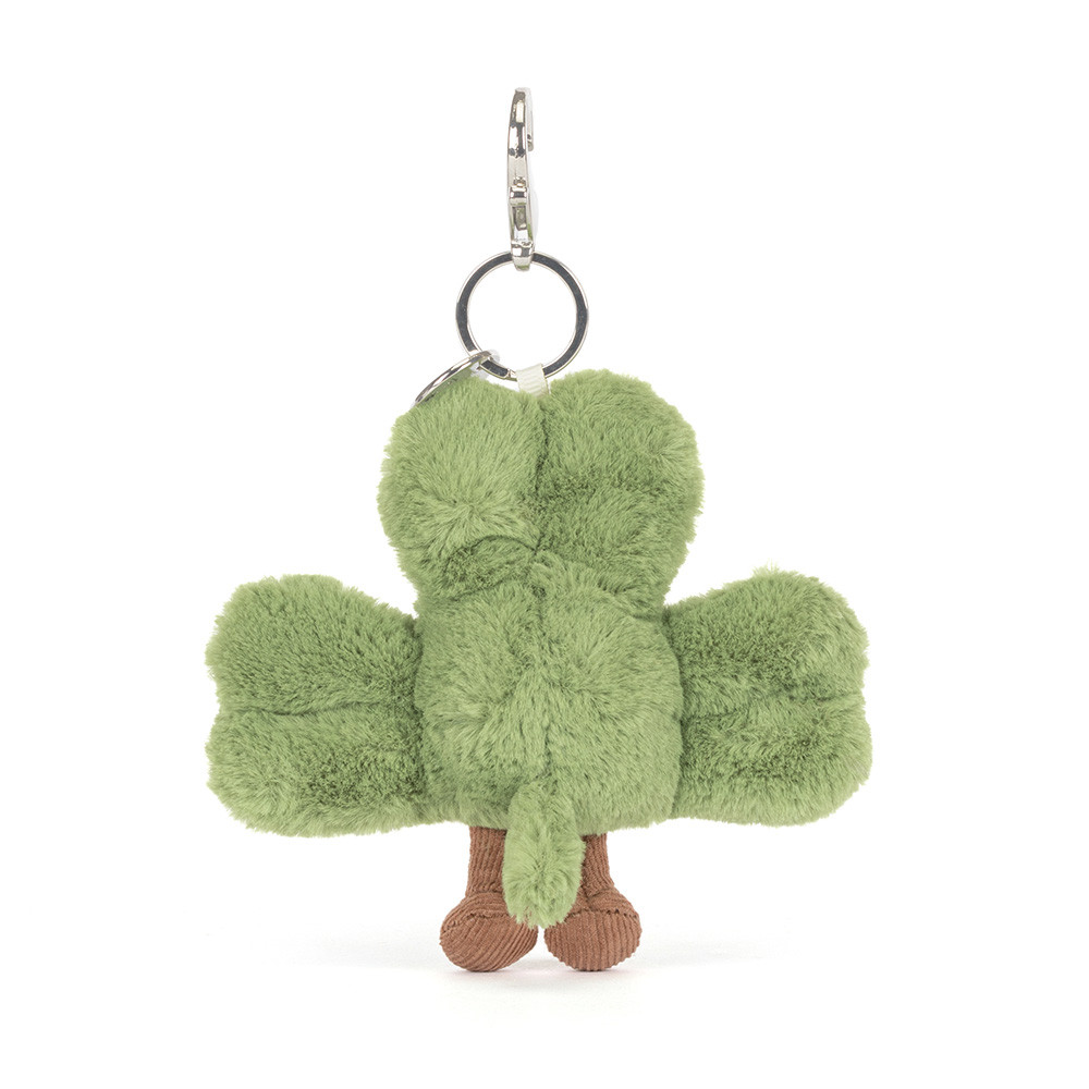 Porte-clés Jellycat Trèfle - Amuseables Siofra Shamrock - A4SHMBC 16cm