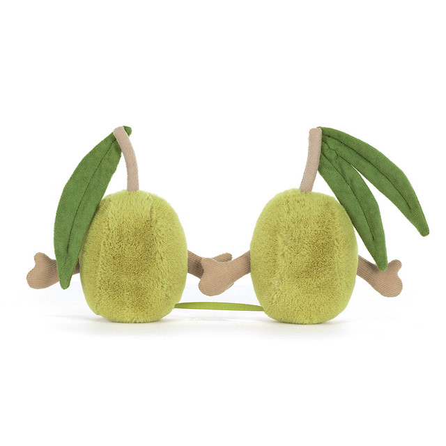 Peluche Jellycat Duo dOlives - Amuseables Pair of Olives - A6OLI 14cm
