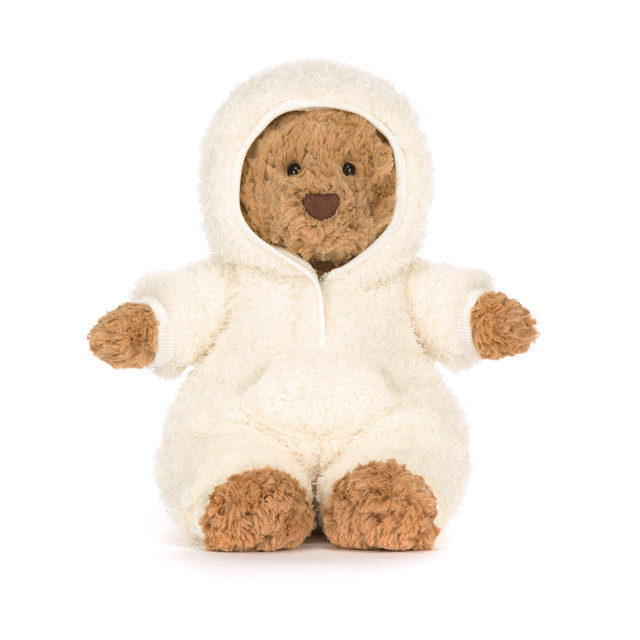 Ours Jellycat Bartholomew en Pyjama - Bartholomew Bear All-in-one - BAR2ONE 26cm