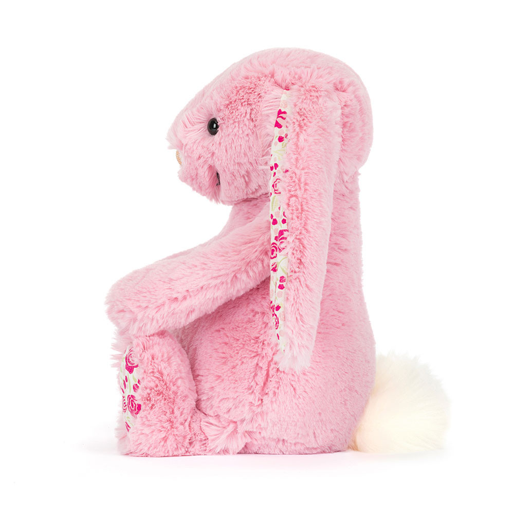 Lapin Jellycat Blushkin Blossom Luxe - Blushkin Luxe Bunny - BAS3ROSE 31cm