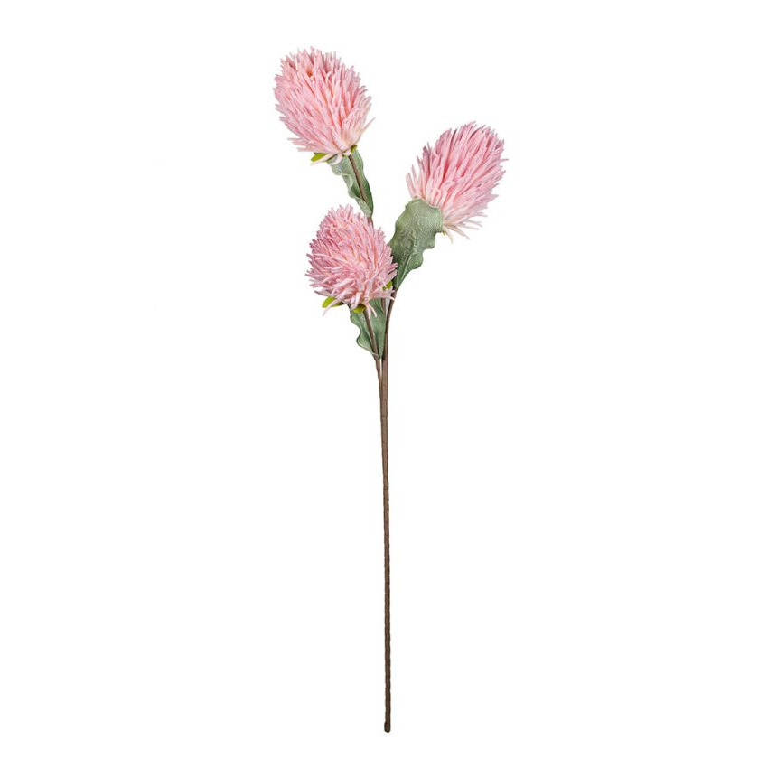 Fleur artificielle pour bouquet Dofrie Rose Géante - Décoration florale artificielle - 100cm