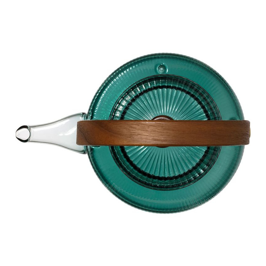 Théière Striée avec filtre Dilacia 85cl en verre borosilicate