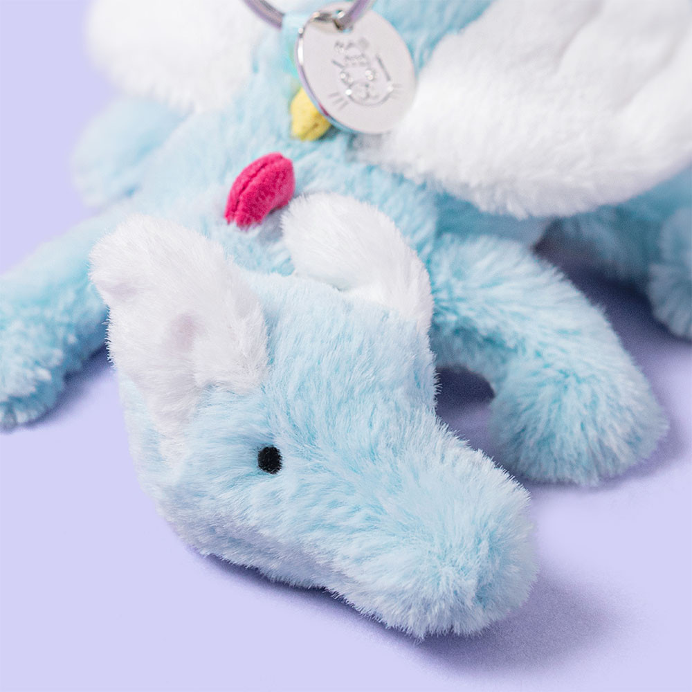 Bijou de Sac Jellycat Dragon Céleste – Sky Dragon Bag Charm – SKY4BC 12cm