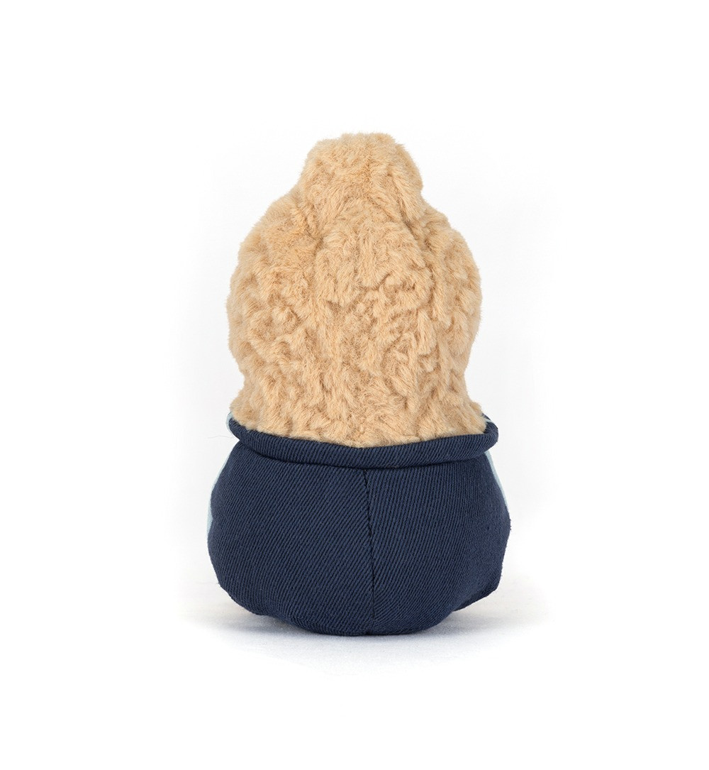 Peluche Jellycat Cacahuète Premier de la Classe – Amuseables Peanut Star Student Outfit – A6PSP 15cm
