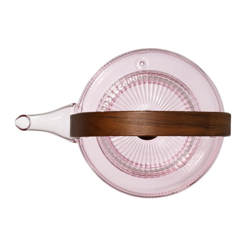 Théière Striée avec filtre Dilacia 85cl en verre borosilicate