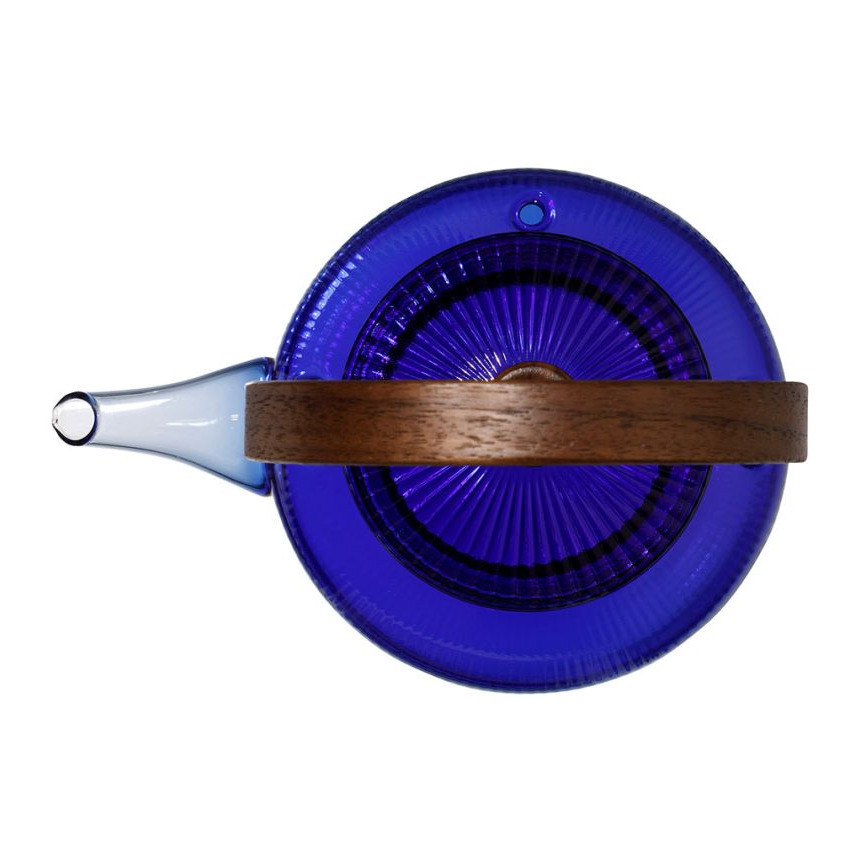 Théière Striée avec filtre Dilacia 85cl en verre borosilicate