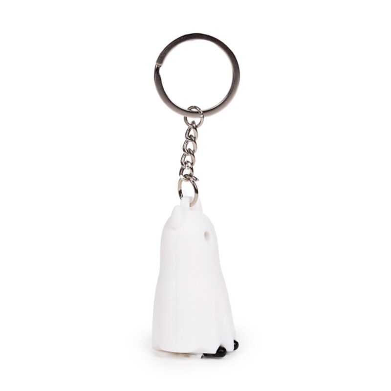 Porte-clés 3D PVC - Chat Fantôme Effrayant