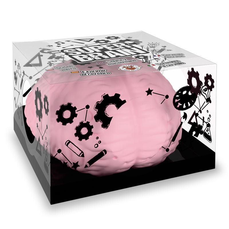 Super cerveau moelleux XXL - Squishy géant anti-stress