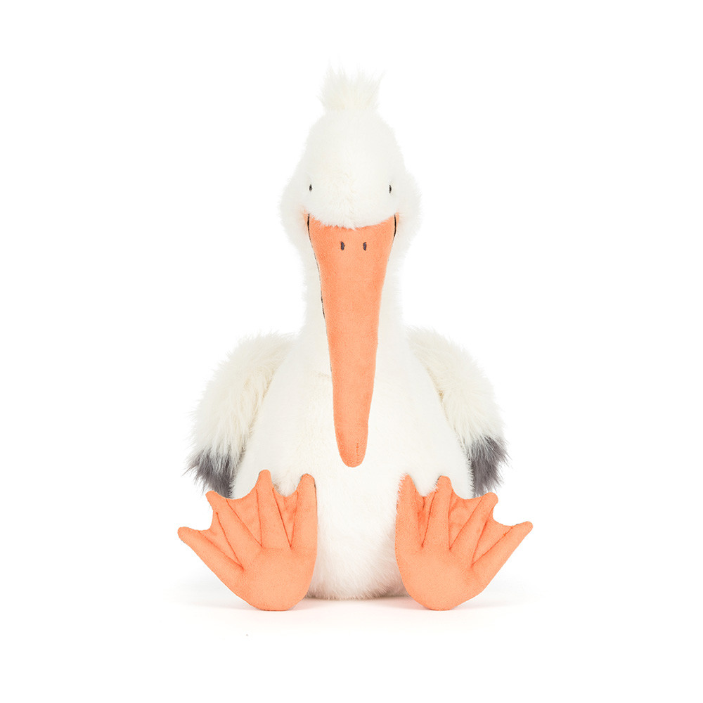 Peluche Jellycat Keli le Pélican Journaliste - Keli Pelican - PEL2CAN 34cm 6