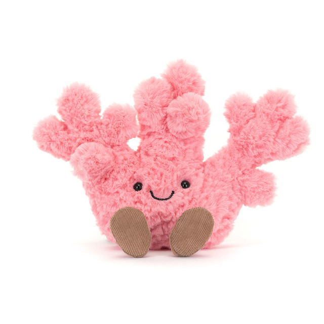 Peluche Jellycat Récif de Corail Joyeux - Amuseables Coral - A6CRL 14cm