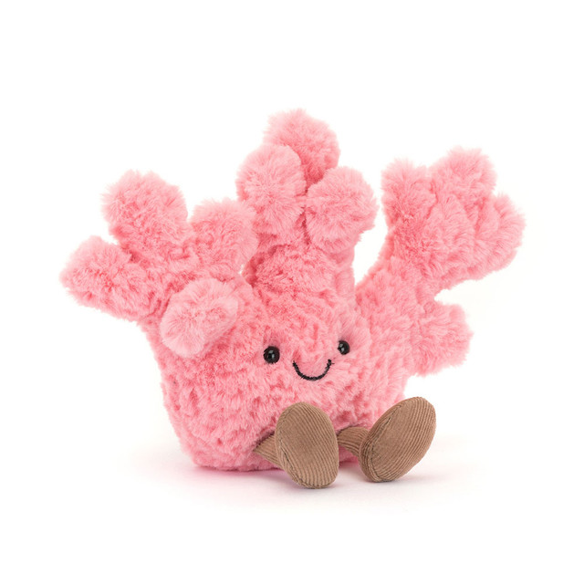 Peluche Jellycat Récif de Corail Joyeux - Amuseables Coral - A6CRL 14cm