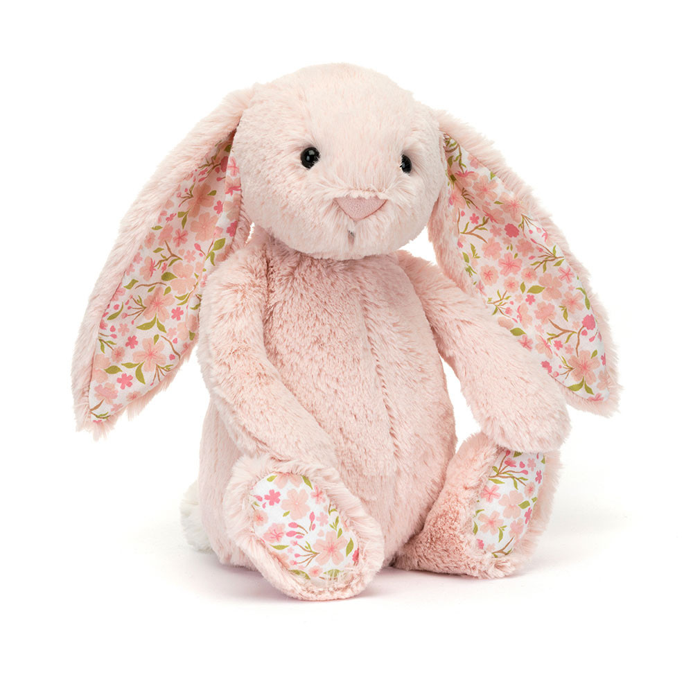 Peluche Jellycat Lapin Liberty Rose Blush - Blossom Blush Bunny Cherry - BPS3EC 31cm