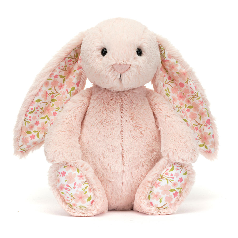 Peluche Jellycat Lapin Liberty Rose Blush - Blossom Blush Bunny Cherry - BPS3EC 31cm