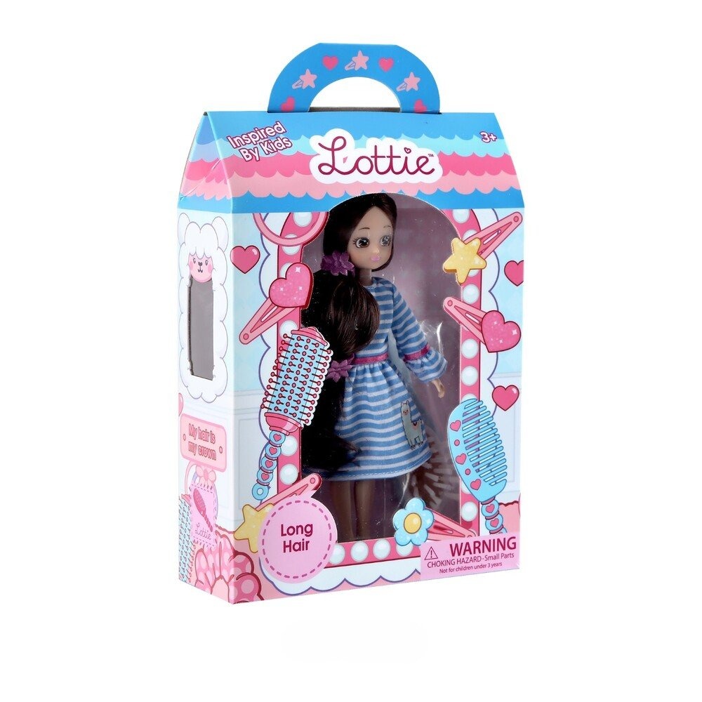 Poupée Lottie Brune avec cheveux longs Long Hair Doll - Dès 3 ans