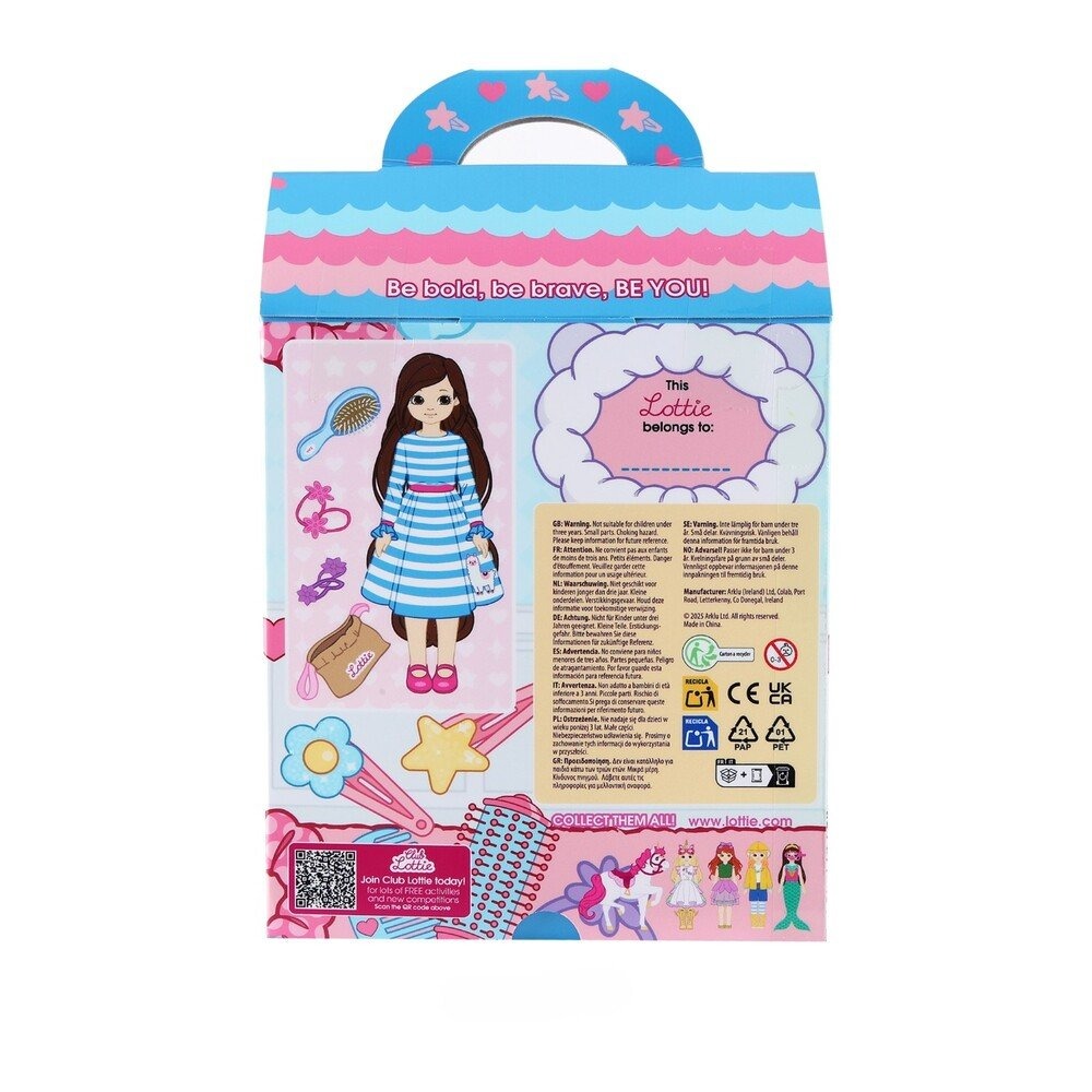 Poupée Lottie Brune avec cheveux longs - Long Hair Doll - Dès 3 ans