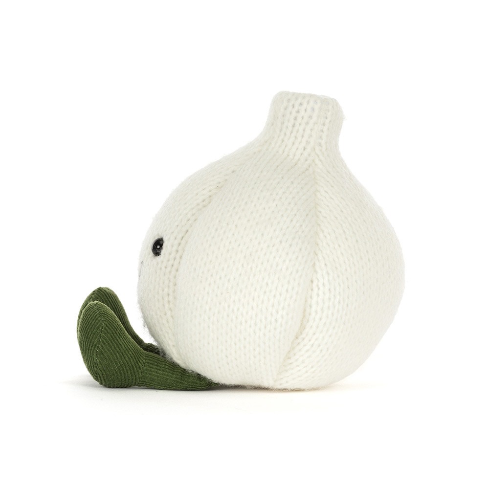 Peluche Jellycat Ginno le Petit Ail Rigolo Amuseables Garlic - A4GAR 15cm