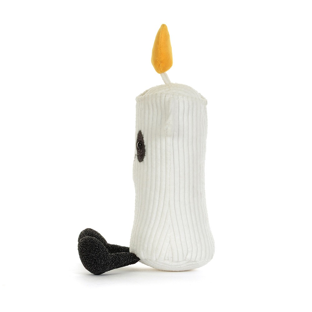 Peluche Jellycat Bougie - Brigitte Paillettes - Amuseables Flickerty Candle - A4CAND 19cm