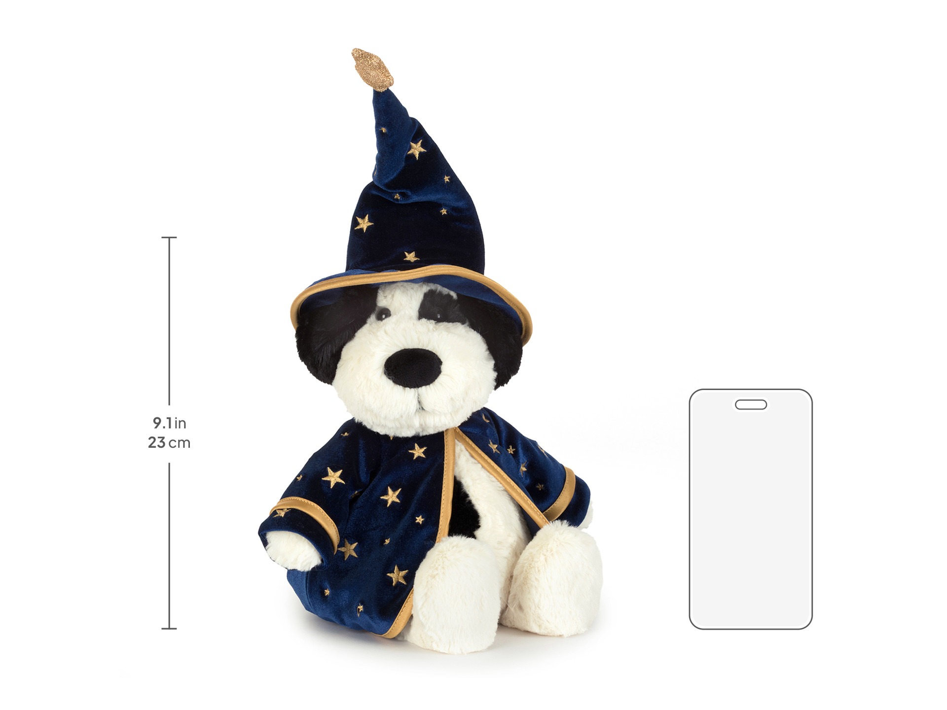 Peluche Jellycat Chiot Magicien - Rufferty Puppy Wizard - BAS3BCPW 31cm