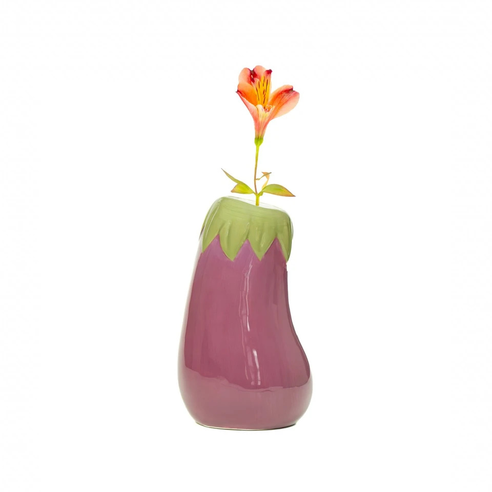 Vase aubergine 2