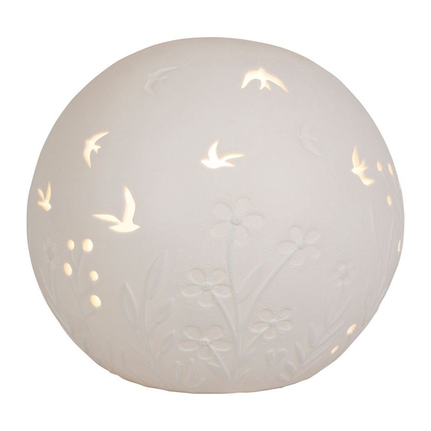 Lampe boule porcelaine 5