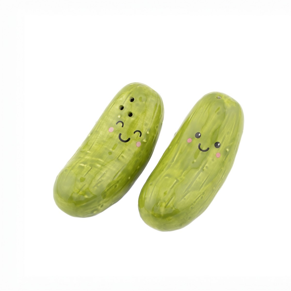 Salière et Poivrière Cornichons - 5 x 4 x 10 cm