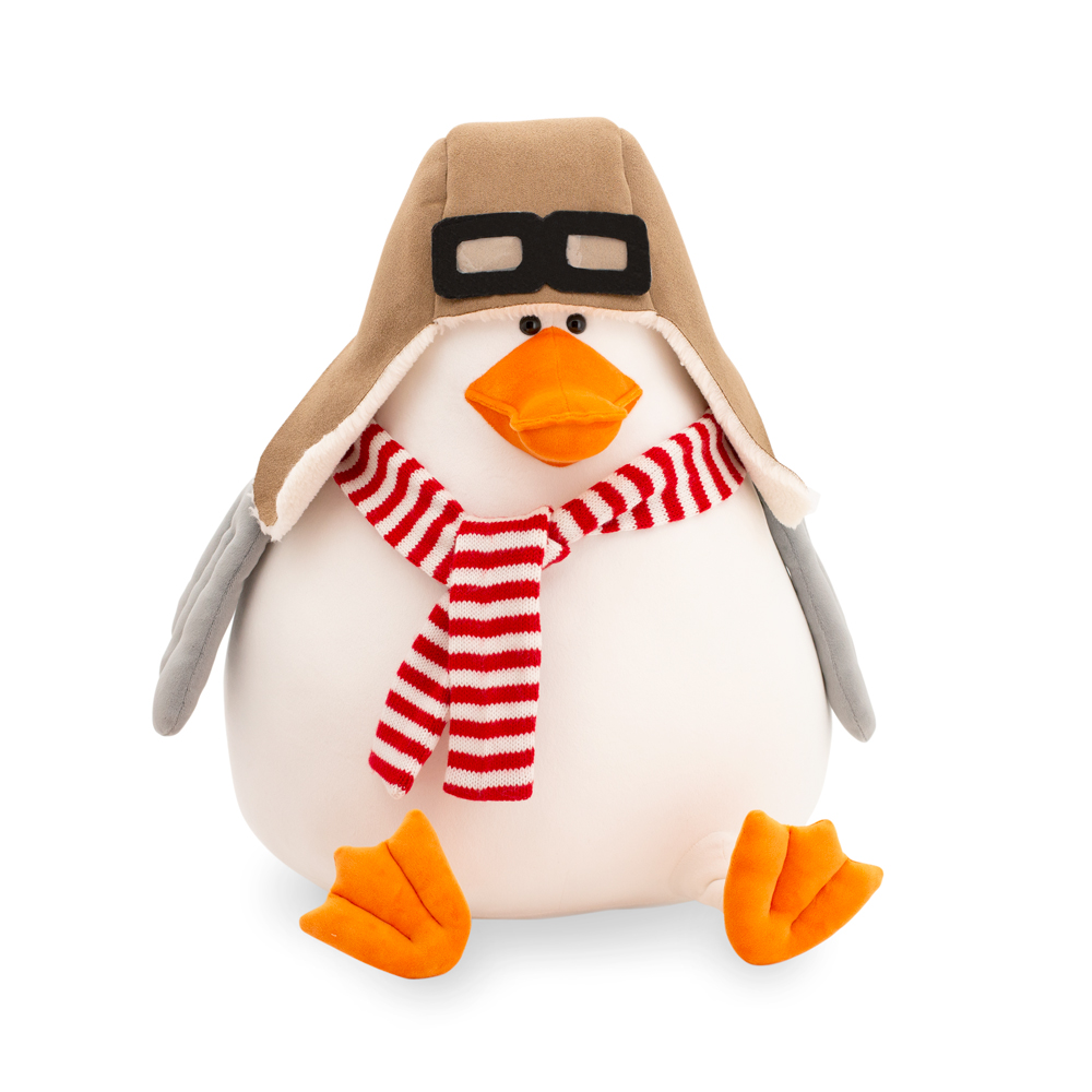 Peluche Grande Oie rigolote - 50 cm