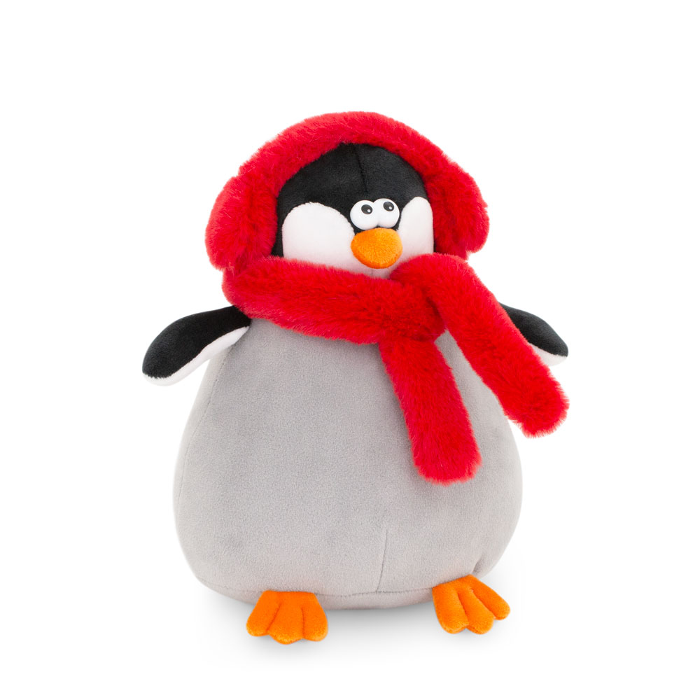 Peluche Pingouin rigolo - 20 cm