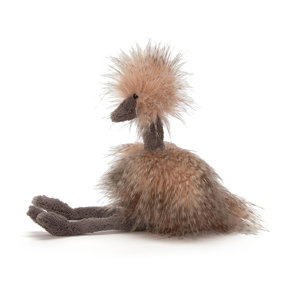 Peluche Jellycat Autruche - Odette Ostrich 49cm : ODE2O 2